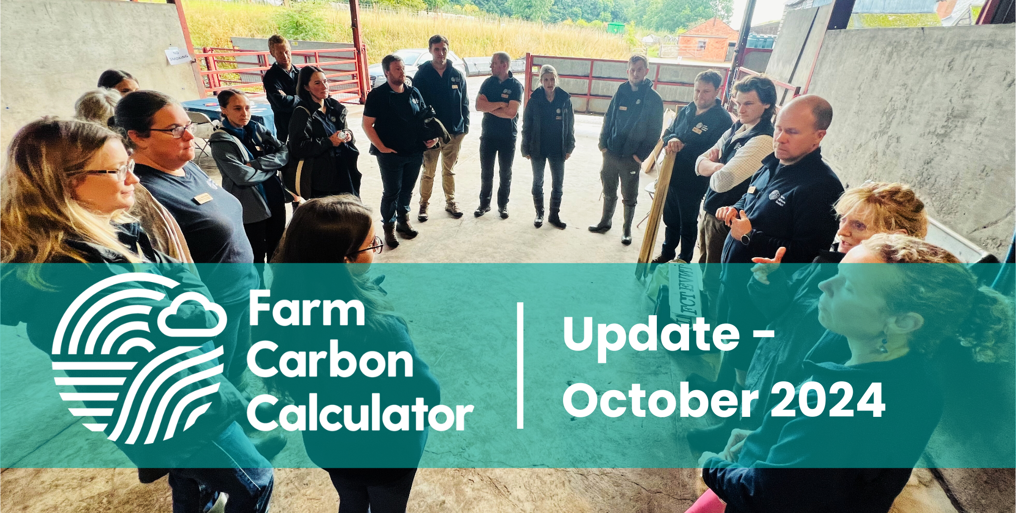 Farm Carbon Toolkit Team at annual field day - announcing update to Farm Carbon calcualtor